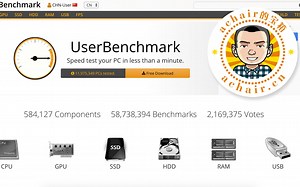 一个可以对比CPU、显卡、SSD速度快慢的网站