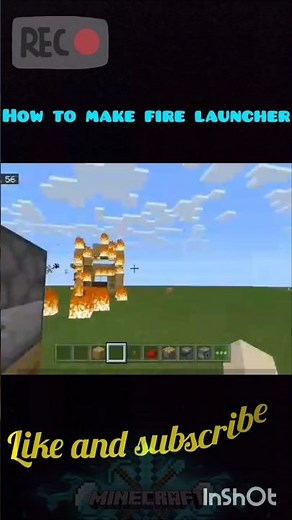 How to make automatic fire ball launcher in #minecraft