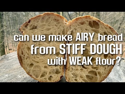 OPEN CRUMB from STIFF DOUGH with WEAK FLOUR? | by JoyRideCoffee