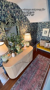 2.5K views · 19 reactions | Let’s decorate my entryway for spring!...