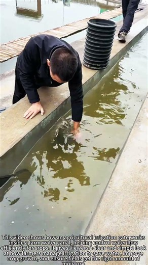 Irrigation Gate 🚪 Controls Water