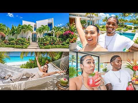 FLYING OUT OF THE COUNTRY FOR QUAN'S BIRTHDAY!! *Insane Villa Tour*