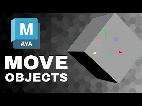 How to Move Objects in Maya Tutorial
