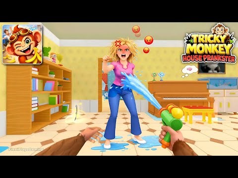 Tricky Monkey: House Prankster Gameplay (New Update) Part 4
