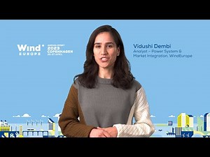 Vidushi Dembi on Grids at the WindEurope Annual Event 2023 in Copenhagen