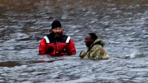 Cold-water immersion training in Wisconsin