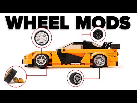 10 Wheel MODS you can do to your LEGO CAR Right now! | CAMBER