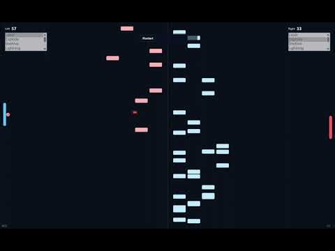 Laser vs Explode ( Block Breaking Pong Race)