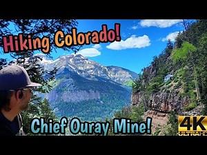 Hiking Colorado! Chief Ouray Mine Trail! Ouray, Colorado