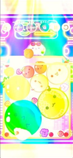 7連続ダブルスイカ77回目(適当)【スイカゲーム】 #shortsfeed #games #オワコン