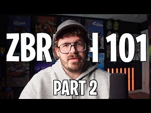 Learn Zbrush in 2024 | Part 2 | Standard, Clay Buildup, Dam, Move