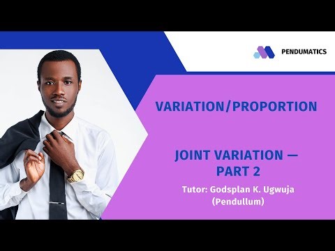 Math Problems on Joint Variation (Part 2)