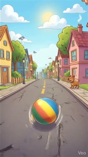 The Great Beach Ball Adventure: A Rolling Journey 🔴✨