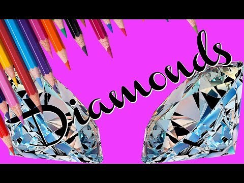 Coloring Diamonds Made Easy And Fun