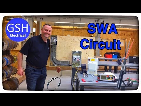 Sub-Main SWA Circuit and the Connections in our Wylex DSF60M Switch-Disconnector Fuse (Switch Fuse)