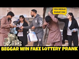 Bagger Win Lottery Prank With A Twist 10,000,000🤑 @ThatWasCrazy