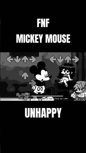 FNF Mickey Mouse | Unhappy #fnf #fridaynightfunkinmod #mickeymouse #unhappy #fnfmod