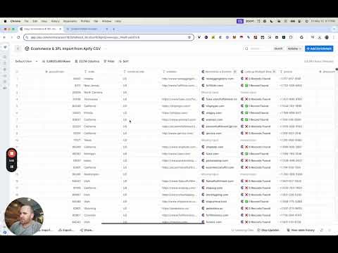 Clay & Apify Tutorial: How to scrape emails, phone numbers, social media links, for nearly FREE!