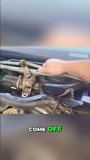 Watch This Easy DIY Windshield Wiper Motor Removal! #shorts