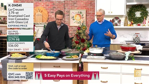 You are watching Le Creuset - French Cookware on QVC®. Shop the show, here: https://qvc.co/qvcshopoctobernow | QVC Live