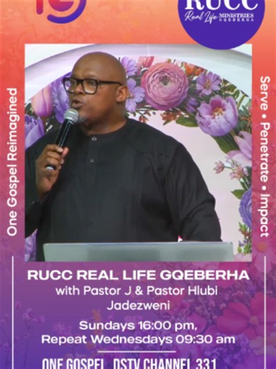To confront darkness and to stand victoriously in this evil day, you need the POWER of the Holy Spirit. You must be filled with the Holy Spirit (Acts 2) Tune in to @one_gospel DSTV channel 331 every Sunday at 4 pm! #RUCCRealLifeGqeberha #DunamisPower #EmpoweredByTheHolySpirit