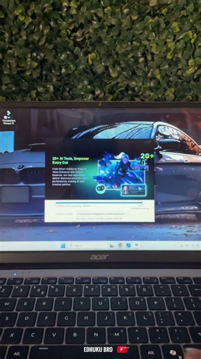 Windows 11⚡️editing software ✅trick 44 #shorts #trandingshorts #loptop