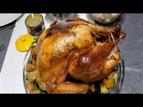 Marinating Turkey Overnight part 1 | The best and Easy Turkey Oven Roasting #Roasted Turkey #Turkey
