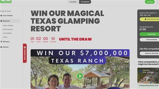 $7M Dripping Springs glamping resort up for grabs in raffle
