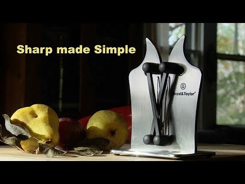 Official Demo: Brod & Taylor Knife Sharper - Simplest way to Sharpen and Hone
