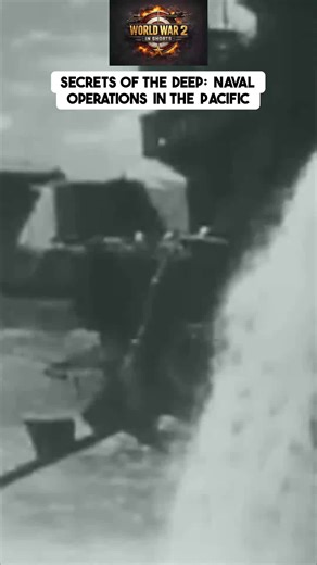 Unbelievable, raw archival footage capturing the intense reality of naval warfare in the Pacific during WWII. Witness the sheer scale and precision of these historical operations, preserved directly from the original wartime documentation of Attack in the Pacific. A chilling look back at the 'Secrets of the Deep.' This is history unfiltered and preserved for context. #WWII #NavalHistory #PacificWar #ArchivalFootage #HistoryTok