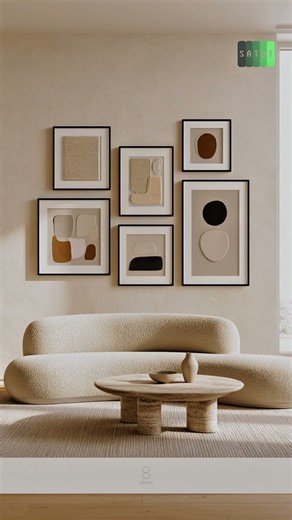 15 Stunning Gallery Wall Layout Ideas | Modern Luxury Wall Decor Inspiration