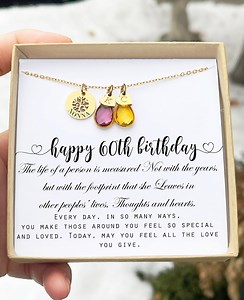 60th Birthday Gifts for Women 60th Birthday Gifts for Mom 60th Birthday Gifts for Her Sixtieth Birthday Gift Ideas 60th Birthday Friend Gift - Etsy