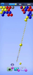 Bubble Shooter Gameplay 🎯 Perfect Shot Combo! Most Satisfying Level Clear 🔥 #Shorts