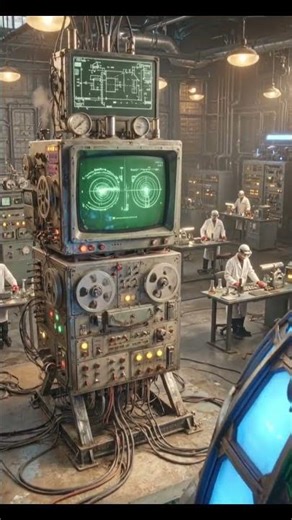 old computer and first computer