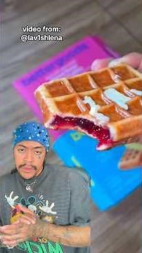 Trying Frozen Filled Waffles