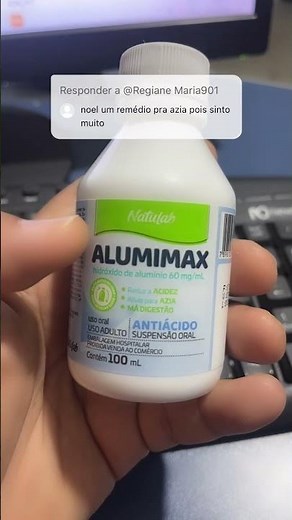 Hidróxido de Alumínio para azia e má digestão! #azia