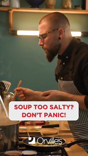 We’ve all been there... one pinch too many. 蓼 Try this hack! Problem solved, flavor saved.凜 | Orville's Home Appliances | Facebook