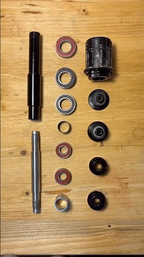 Bearing removal on a DT Swiss hubs