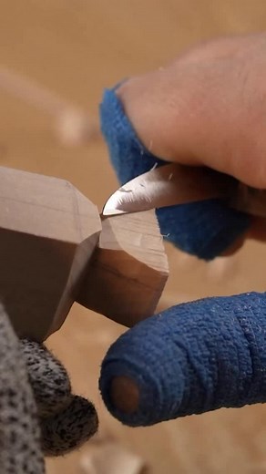 Shhh… need something calm tonight? Watch the full ASMR carving video on our YouTube. Link in bio! What sound relaxes you most — wood carving or campfire crackling? | BeaverCraft