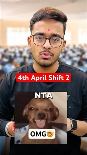 😨NTA Created History ! JEE Mains 4th April Shift 2 review🔥 #shorts