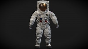 Spacesuit  A7-L Apollo 11 - 3D model by Andriano Milanovic (@andriano82)