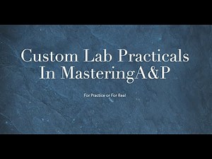 Practice Lab Practical with PAL in Mastering