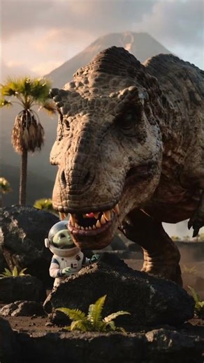 Nobody can HIDE!!! #alien #dinosaursonearth