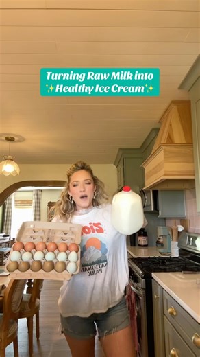 204K views · 49K reactions | Omg yall have to try thissss奈 #homemade #icecream | Emily Ann Roberts | Facebook