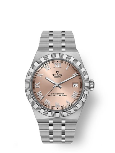 TUDOR Royal watch - 36mm steel case, Salmon dial - m2836c1a0-0105
