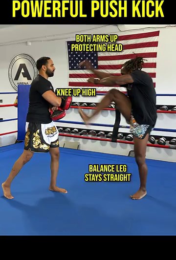 Learn To Push Kick With POWER!