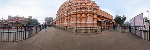 Jaipur Hawa Mahal Facade 360 Panorama | 360Cities