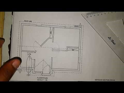EGD GRADE 12‐ Floor plan drawing #egd #art #drawing #engineeringgraphicsanddesign #diy