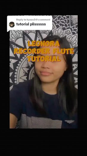Replying to @kyozu34 Leonora by Sugarcane - Flute Recorder Tutorial Part 1 #leonora #sugarcane #sugarcaneleonora #tutorial #fluterecorder