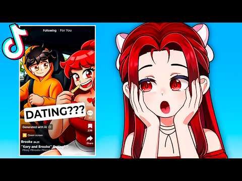 Reacting to my CRUSH’S TIKTOKS!